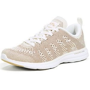 APL techloom Pro rose gold sold at lululemon athletic shoes
